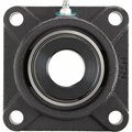 Ntn Mounted Unit Cast Iron, Wide Inner Ring, Set Screw Type, 4-Bolt Square Flange UCF213-208D1